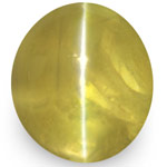1.61-Carat Intense Golden Yellow Ceylon Chrysoberyl Cat's Eye