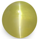 1.89-Carat Brownish Yellow Chrysoberyl Cat's Eye from Sri Lanka