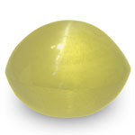 1.85-Carat 6mm Round Eye-Clean Ceylon Chrysoberyl Cat's Eye