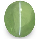 8.40-Carat Rare Transparent Lively Green Alexandrite Cat's Eye