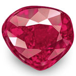 1.00-Carat Natural & Unheated Rich Pinkish Red Heart-Shaped Ruby