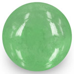 16.66-Carat 15mm Round Cabochon-Cut Colombian Emerald