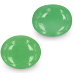 14.04-Carat Matched Pair of Lively Green Colombian Emeralds