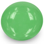 8.58-Carat Lively Green Cabochon-Cut Emerald from Colombia
