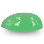 7.03-Carat Lively Green Pear-Shaped Cabochon Colombian Emerald