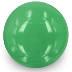 9.10-Carat 12mm Round Lively Intense Green Colombian Emerald