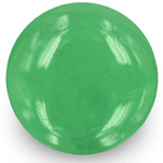 5.00-Carat 11mm Round Lively Intense Green Colombian Emerald