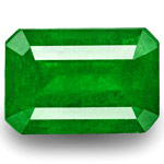3.86-Carat Attractive Eye-Clean Rich Green Emerald from Colombia 3.86-Carat Attractive Eye-Clean Rich Green Emerald from Colombia