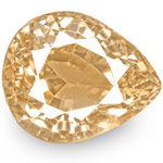 1.18-Carat GRS-Certified Unheated Pear-Shaped Padparadscha 1.18-Carat GRS-Certified Unheated Pear-Shaped Padparadscha