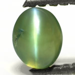 0.47-Carat Green to Orange Color Change Alexandrite Cat's Eye