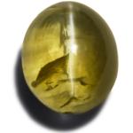 7.60-Carat Transparent Chrysoberyl Cat's Eye from Madagascar