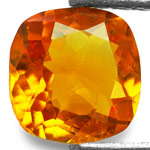 0.67-Carat Fiery Orange Clinohumite from Mahenge, Tanzania