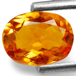 0.66-Carat Charming Fiery Orange Tanzanian Clinohumite