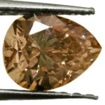 0.67-Carat Brownish Green Pear-Shaped Diamond (Non-Treated) 0.67-Carat Brownish Green Pear-Shaped Diamond (Non-Treated)