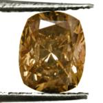 0.76-Carat Champagne Golden Diamond (Natural & Untreated)