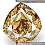 0.47-Carat Sparkling Fancy Deep Champagne Brown Diamond