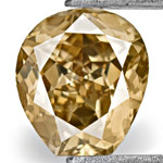 0.62-Carat Natural Fancy Champagne Brown Diamond