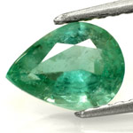 1.46-Carat VS-Clarity Dark Green Emerald from Zambia