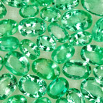 54.34-Carat Lot of Eye-Clean Oval-Cut Colombian Emeralds 54.34-Carat Lot of Eye-Clean Oval-Cut Colombian Emeralds