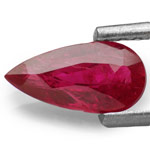 0.87-Carat Unheated Deep Purplish Red Mozambique Ruby (IGI)