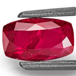 1.08-Carat Unheated Pinkish Red Ruby from Mozambique