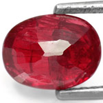 1.55-Carat Unheated Purplish Red Ruby from Niassa Mines - Click Image to Close