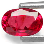 0.63-Carat Lovely Vivid Pinkish Red Unheated Burmese Ruby