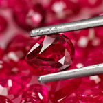 23.93-Carat Lot of High-Clarity Unheated Pear-Shaped Rubies 23.93-Carat Lot of High-Clarity Unheated Pear-Shaped Rubies