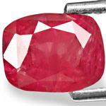 2.32-Carat Unheated Cushion-Cut Ruby from Vietnam 2.32-Carat Unheated Cushion-Cut Ruby from Vietnam