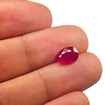3.06-Carat IGI-Certified Unheated Eye-Clean Burmese Ruby