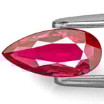 1.01-Carat AIGS-Certified Unheated Eye-Clean Mozambique Ruby
