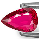 1.09-Carat Eye-Clean Deep Pinkish Red Unheated Mozambique Ruby