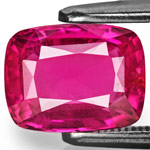 2.56-Carat Lovely Intense Pinkish Red Eye-Clean Unheated Ruby