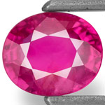 0.53-Carat Unheated Pink Red Ruby from Mozambique