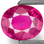 0.53-Carat Unheated Pink Red Ruby from Mozambique