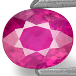 0.48-Carat Unheated Deep Pink Red Ruby from Mozambique