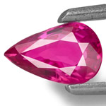 0.52-Carat Beautiful Eye-Clean Ruby from Mozambique (Unheated)