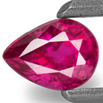 0.43-Carat Sparkling Fiery Pinkish Red Unheated Mozambique Ruby