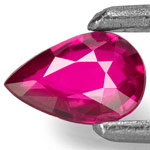 0.30-Carat Eye-Clean Magenta Red Ruby from Niassa Mines