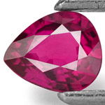 0.39-Carat Dazzling Deep Purplish Red Unheated Ruby