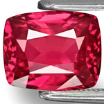 3.52-Carat Eye-Clean Deep Pinkish Red Ruby from Tanzania