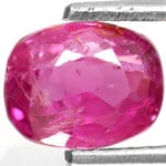 1.75-Carat Unheated AIGS-Certified Purplish Pink Ceylon Sapphire