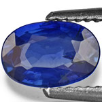 0.69-Carat Unheated Eye-Clean Kashmir-Blue Madagascar Sapphire
