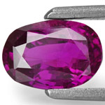 1.18-Carat Eye-Clean Dark Purple Sapphire from Sri Lanka