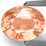 0.68-Carat Light Pinkish Orange Unheated Padparadscha Sapphire