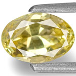 0.80-Carat Natural & Untreated Yellow Sapphire from Madagascar
