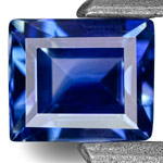 0.48-Carat Vivid Royal Blue Flawless Sapphire (Unheated)