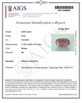 5.02-Carat Majestic Greyish Brown Sapphire from Queensland