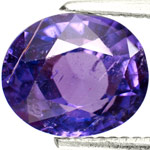 3.39-Carat High Grade Unheated Color-Change Sapphire (AIGS) - Click Image to Close