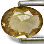 0.73-Carat Unheated Yellowish Green Sapphire from Burma (IGI) 0.73-Carat Unheated Yellowish Green Sapphire from Burma (IGI)